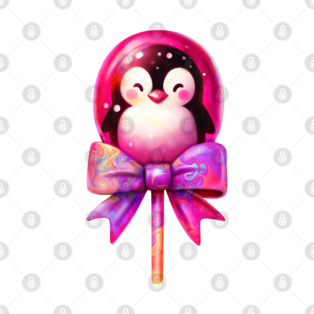 Lollipop Penguin by Doggomuffin 
