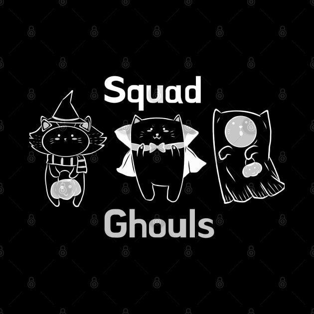 Squad Ghouls Cat Edition by RandomAlice