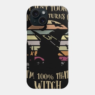 I'm 100% that Witch Halloween Vintage Phone Case