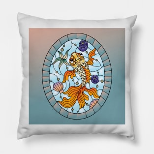 Stained Glass 31 (Style:15) Pillow