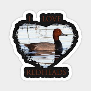 I Love Redheads Magnet