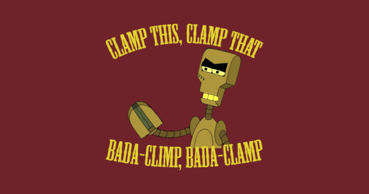 The Clamps! Futurama TShirt TeePublic