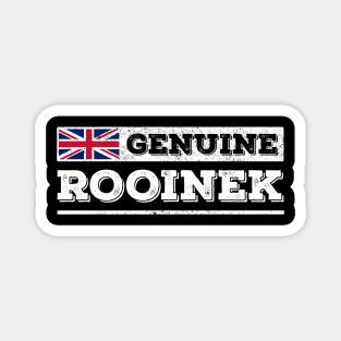 Genuine Rooinek design with Union Jack Magnet