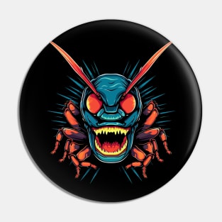 Cockroach Smiling Pin