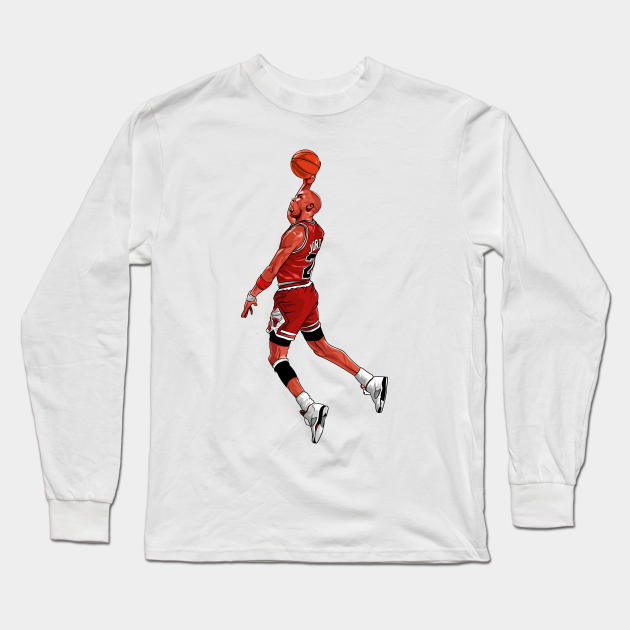 red jordan long sleeve shirt