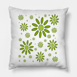 spring floral geormetric pattern Pillow