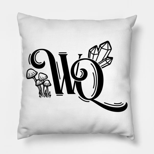 Wicked Quartz Artistry Pillow by Wicked Quartz