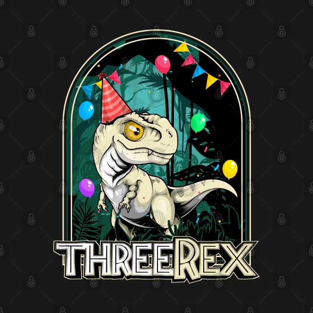 Trex's 3rd year birthday by Wagum Std