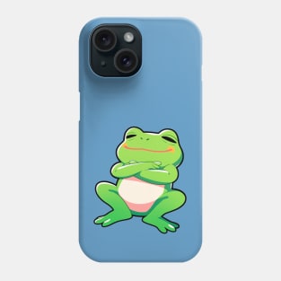 Cute happy frog Phone Case