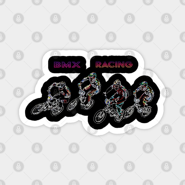 BMX Magnet by rickylabellevie