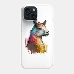 Alpaca Llama colorful Phone Case