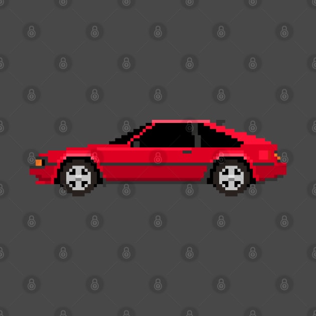 Celica Supra Pixelart by retsbor10@comcast.net