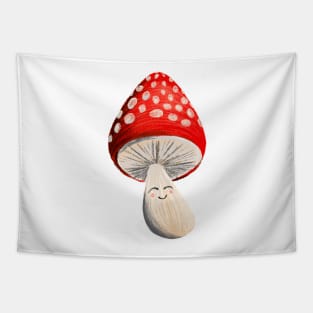 Friendly Mushroom Tapestry