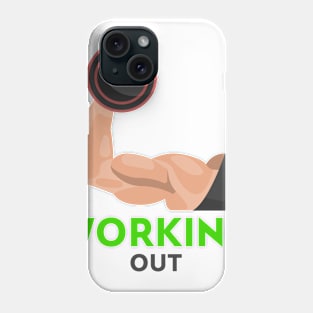 Working Out Phone Case