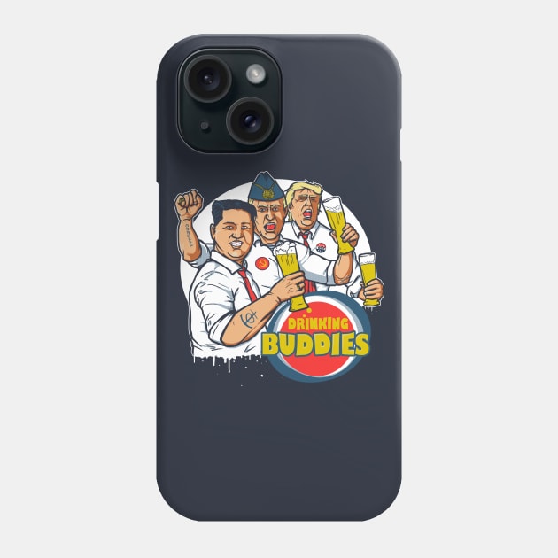 Drinking Buddies Phone Case by AndreusD