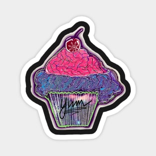 Yum - Cupcake Magnet