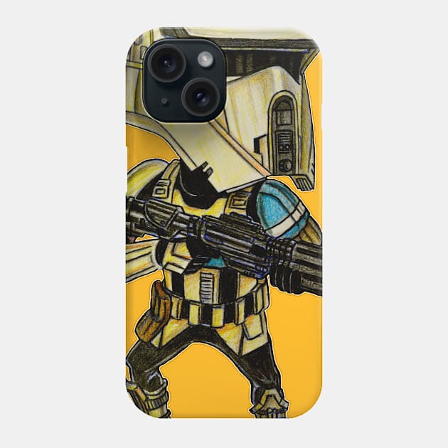 Chibi Scarif Phone Case by tabslabred