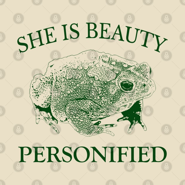 She is Beauty Personified Toad by giovanniiiii