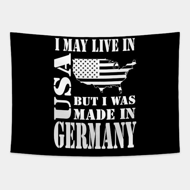 USA and Germany Tapestry by Dojaja