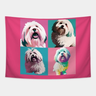 Coton de Tulear Pop Art - Dog Lover Gifts Tapestry