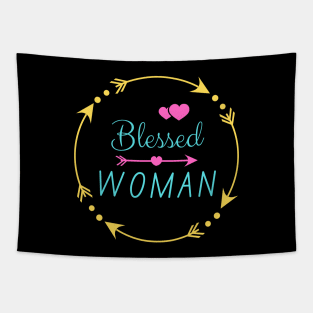 Blessed Woman | Christian Woman Tapestry