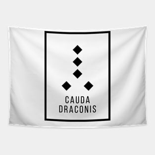 Cauda Draconis Geomantic Figure Tapestry