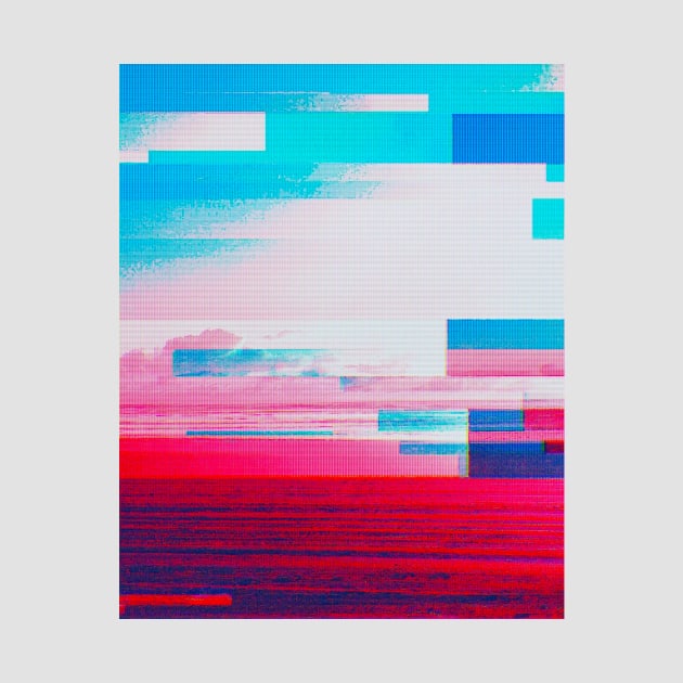 Surreal Beach Blue by lofi_retrowave