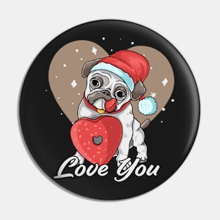 Puppy Loves You Pin