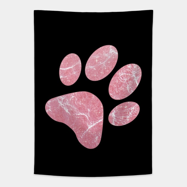 Animal Paw Tapestry by KA Creative Design