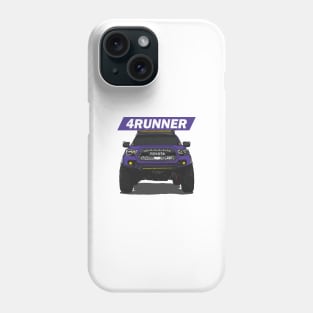 4Runner Toyota Front View - Purple Phone Case