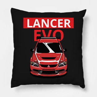 mitsubishi lancer evolution Pillow