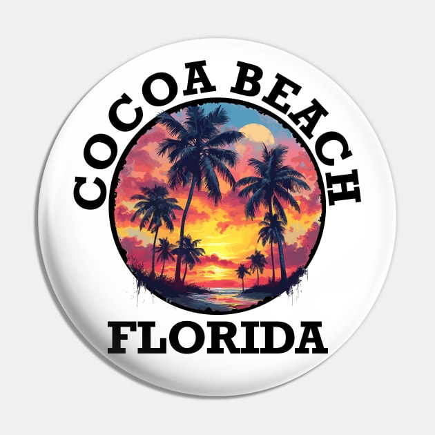 Cocoa Beach Florida Pin by VelvetRoom