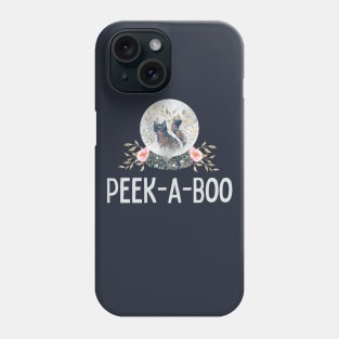 Crystal Ball Gift Peek-A-Boo Mama Witch Shirt Phone Case