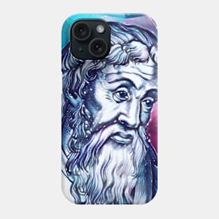 Strabo Snowy Portrait | Strabo Artwork 13 Phone Case