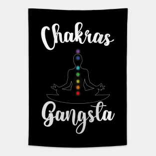 Chakras Gangsta - Yoga Meditation Tapestry