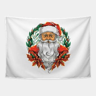 Christmas Santa Tapestry