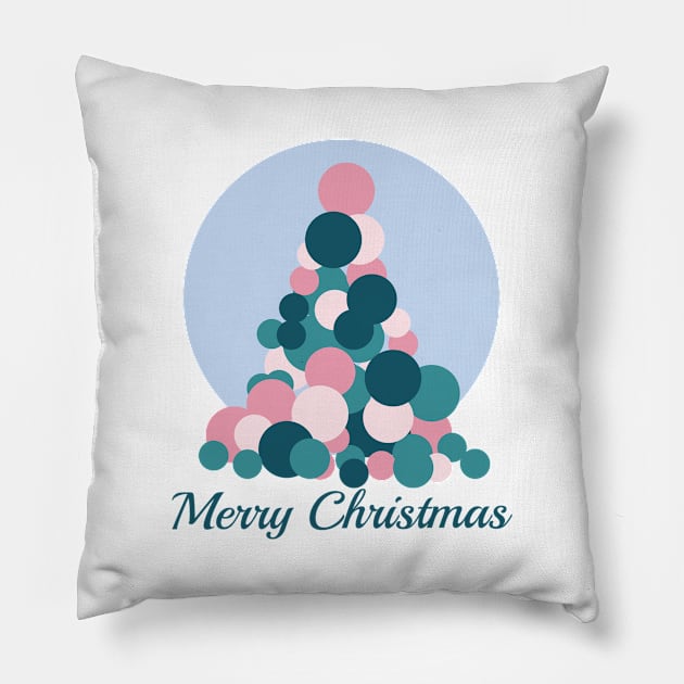 Merry Christmas Pillow by dddesign