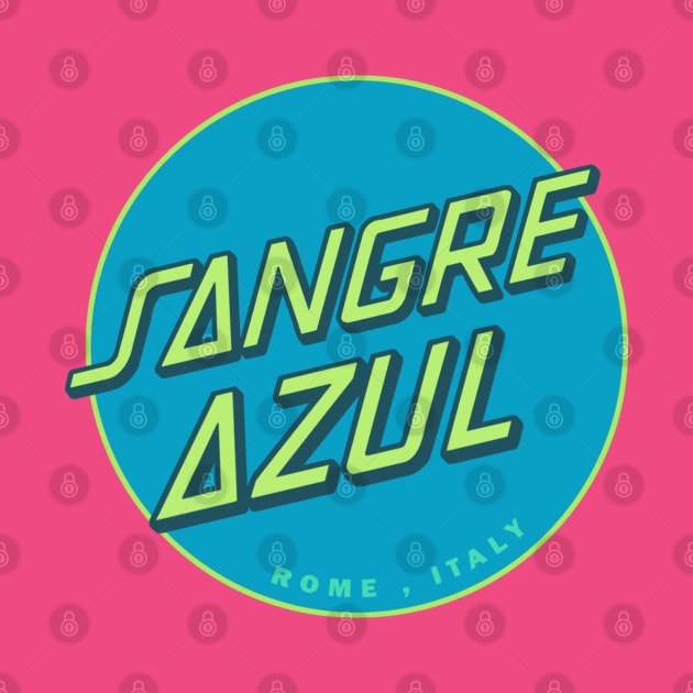 Sangre Azul logo by Dedos The Nomad