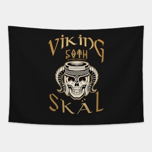 Viking-Skål-50th Birthday Celebration for a Viking Warrior - Gift Idea Tapestry