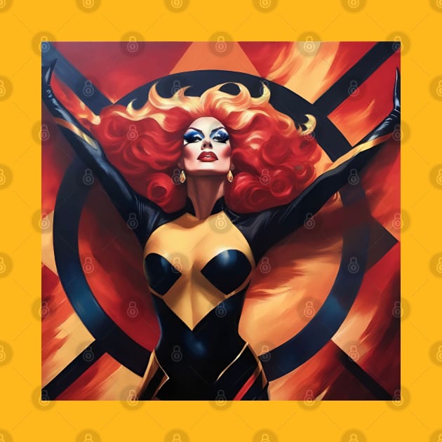 Drag Queen Dark Phoenix by ROH-shuh