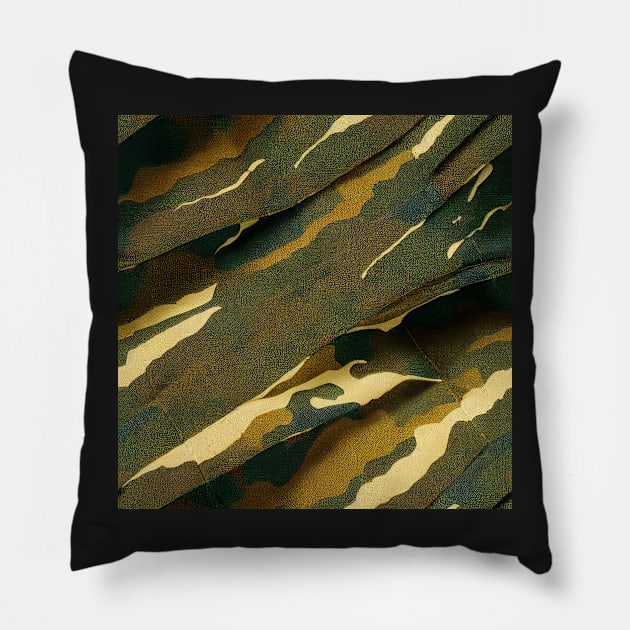 Camouflage Army Pattern, a perfect gift for all soldiers, asg and paintball fans! #20 Pillow by Endless-Designs