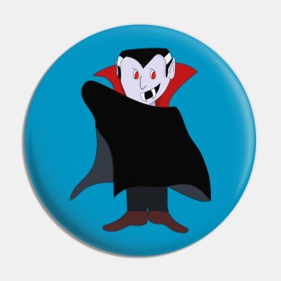 Cute Vampire Halloween Costume Pin