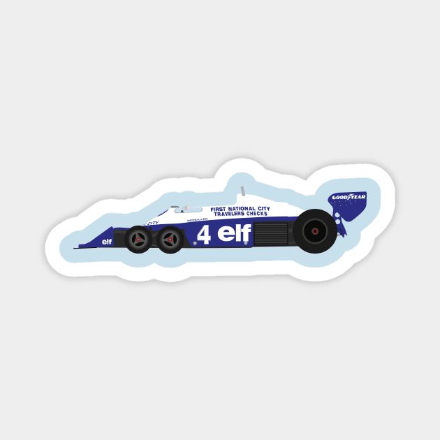 Tyrrell P34 Magnet by s.elaaboudi@gmail.com