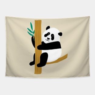 Hello cute panda Tapestry