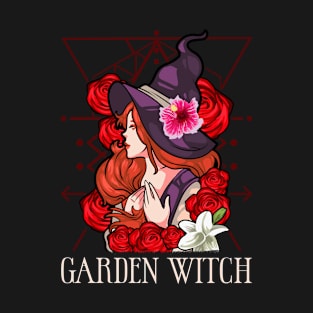 Garden Witch Halloween T-Shirt