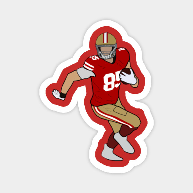 George Kittle San Francisco 49ers Nfl Magnes Teepublic Pl