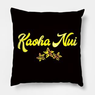 KAOHA NUI (yellow) Pillow