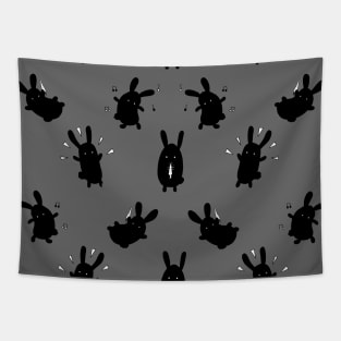 Cute Bunny Rabbit Pattern Tapestry