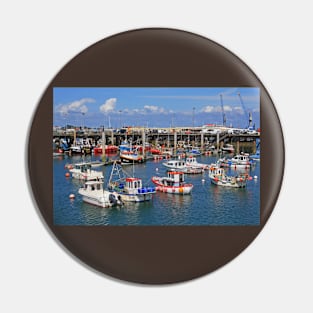 Fishing Boats, St Peter Port Pin