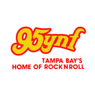 95ynf Tampa Bay Rock Radio Station T-Shirt